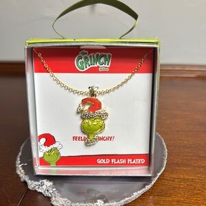 Dr. Seuss How The Grinch Stole Christmas
18K Gold Plated Crystal Necklace